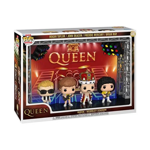 Queen Wembley Stadium Deluxe Funko Pop! Vinyl Moment #06 with Case