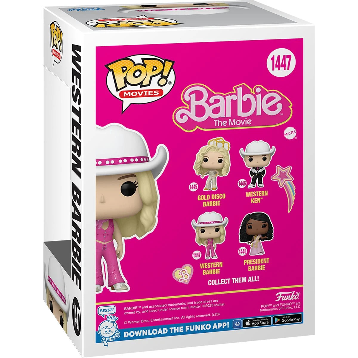 Barbie Movie Western Barbie Funko Pop! Vinyl Figure #1447