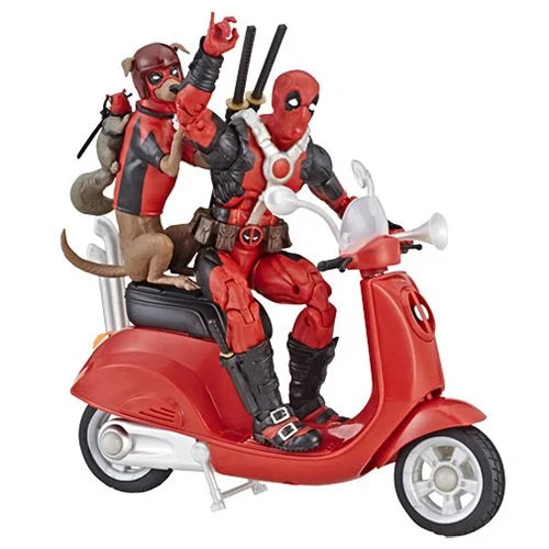 Marvel Legends Ultimate Deadpool Corps 6-Inch Action Figures with Scooter