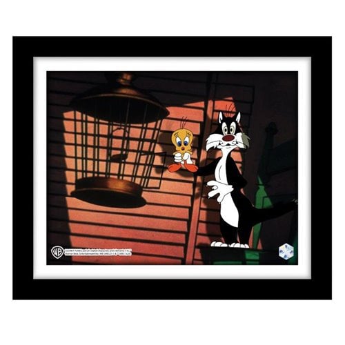 Looney Tunes Birds Anonymous #1006 Animation Cel Framed Art Print