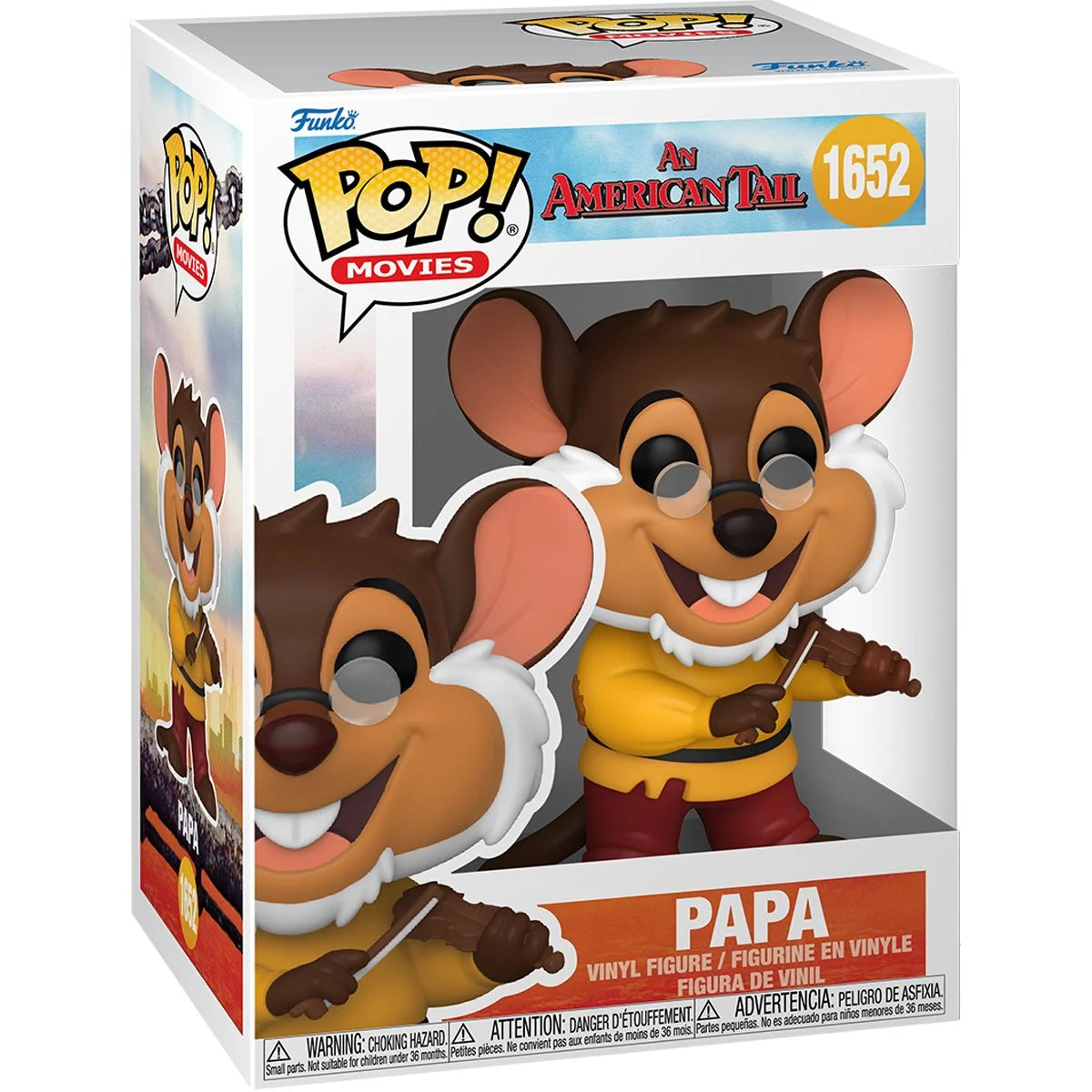 An American Tail Papa with Violin Funko Pop! Vinyl Figure #1652