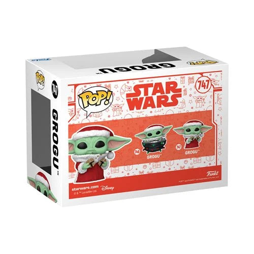 Star Wars: The Mandalorian Holiday Santa Grogu with Cookies Funko Pop! Vinyl Figure #747