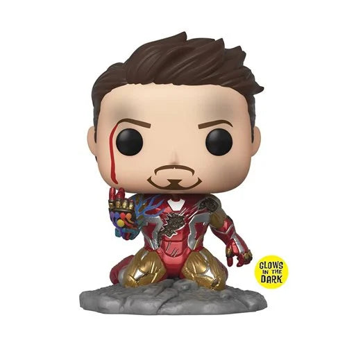 Avengers: Endgame I Am Iron Man Glow-in-the-Dark Deluxe Funko Pop! Vinyl Figure #580 - Previews Exclusive