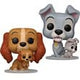 Lady and the Tramp 70th Anniversary Funko Pop! Vinyl Figure Case of 6