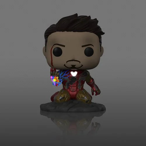 Avengers: Endgame I Am Iron Man Glow-in-the-Dark Deluxe Funko Pop! Vinyl Figure #580 - Previews Exclusive