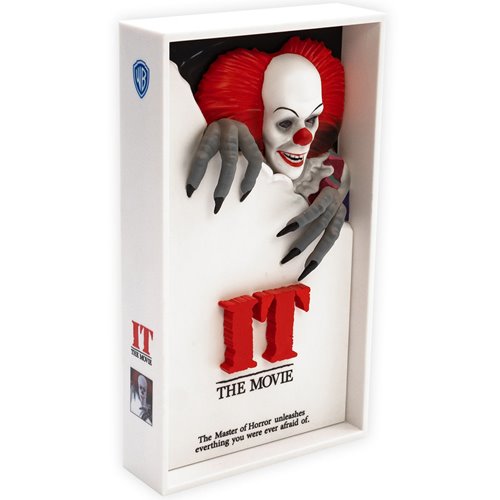 IT Pennywise 3-Deep VHS Statue
