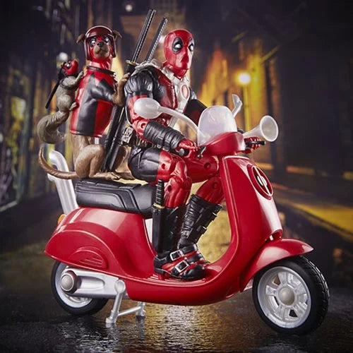 Marvel Legends Ultimate Deadpool Corps 6-Inch Action Figures with Scooter