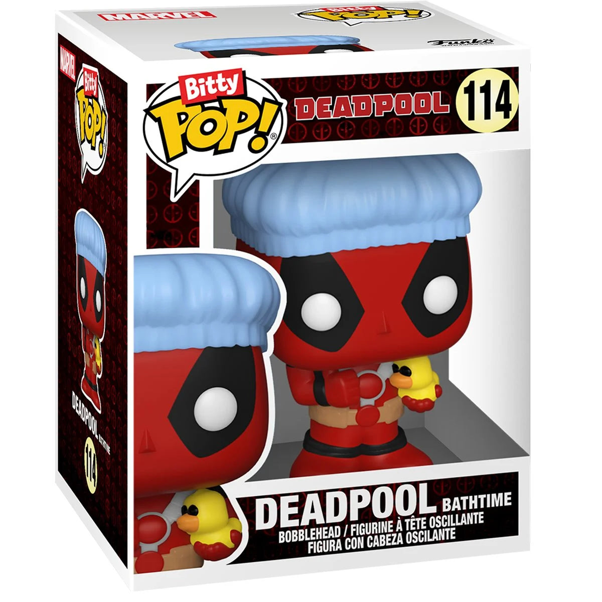 Deadpool Bathtime Funko Bitty Pop! Mini-Figure 4-Pack