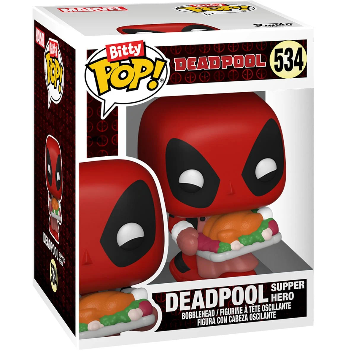 Deadpool Bathtime Funko Bitty Pop! Mini-Figure 4-Pack