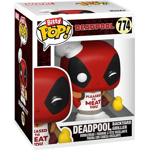 Deadpool Backyard Griller Funko Bitty Pop! Mini-Figure 4-Pack